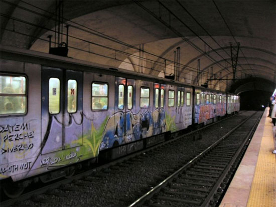 Roma metro istasyonu
